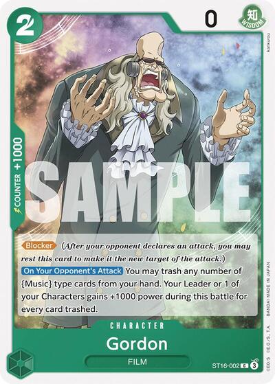 Gordon #ST16-002 Starter Deck 16: GREEN Uta
