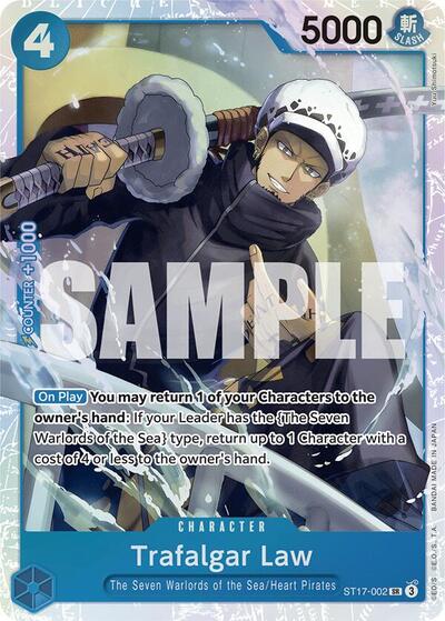 Trafalgar Law (ST17-002) #ST17-002 Starter Deck 17: BLUE Donquixote Doflamingo