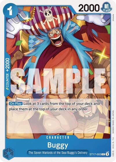 Buggy #ST17-003 Starter Deck 17: BLUE Donquixote Doflamingo