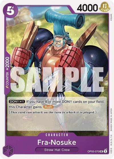 Fra-Nosuke #OP05-070 Starter Deck 18: PURPLE Monkey.D.Luffy