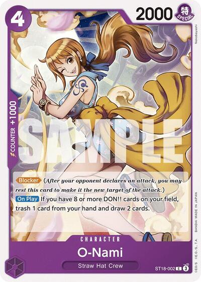 O-Nami #ST18-002 Starter Deck 18: PURPLE Monkey.D.Luffy