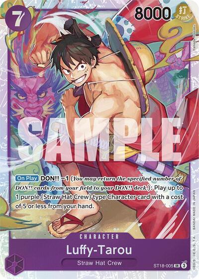Luffy-Tarou #ST18-005 Starter Deck 18: PURPLE Monkey.D.Luffy