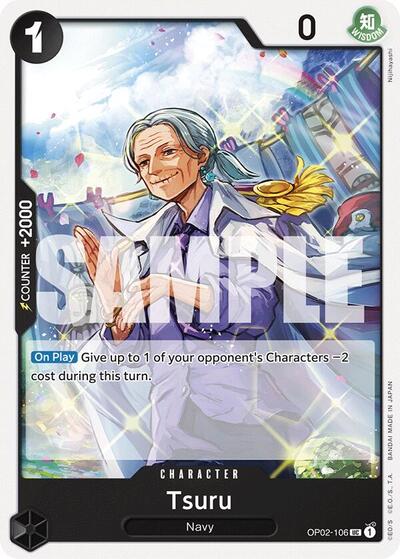 Tsuru #OP02-106 Starter Deck 19: BLACK Smoker