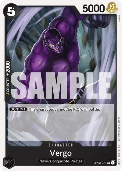Vergo #OP03-079 Starter Deck 19: BLACK Smoker