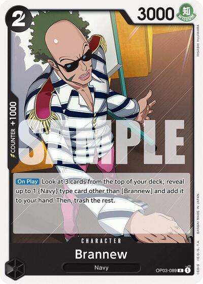 Brannew #OP03-089 Starter Deck 19: BLACK Smoker