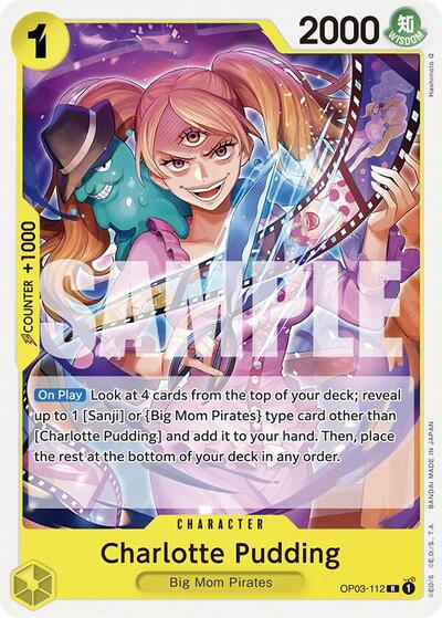 Charlotte Pudding (OP03-112) #OP03-112 Starter Deck 20: YELLOW Charlotte Katakuri