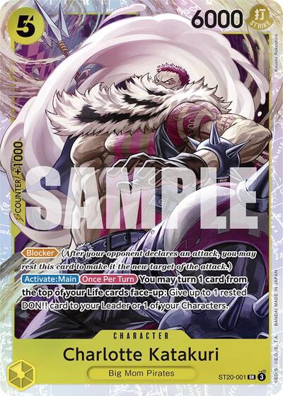 Charlotte Katakuri (ST20-001) #ST20-001 Starter Deck 20: YELLOW Charlotte Katakuri