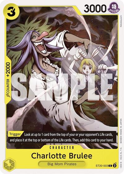 Charlotte Brulee #ST20-003 Starter Deck 20: YELLOW Charlotte Katakuri