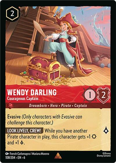 Wendy Darling - Courageous Captain #108 Azurite Sea