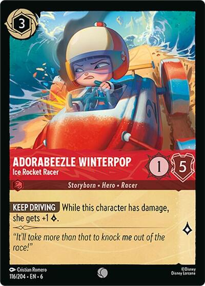 Adorabeezle Winterpop - Ice Rocket Racer #116 Azurite Sea