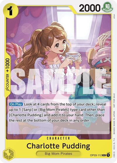 Charlotte Pudding (Tournament Pack 2024 Oct.-Dec.) #OP03-112 One Piece Promotion Cards