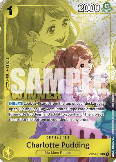 Charlotte Pudding (Winner Pack 2024 Oct.-Dec.) #OP03-112 One Piece Promotion Cards