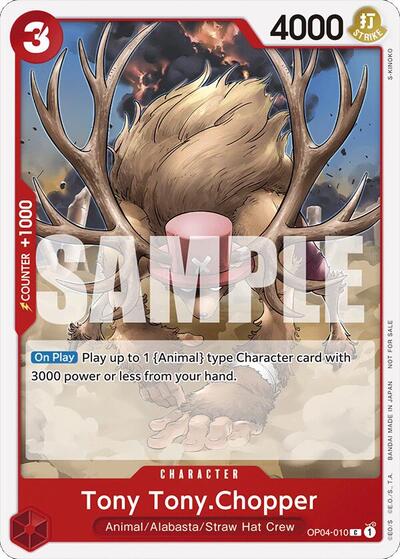 Tony Tony.Chopper (Tournament Pack 2024 Oct.-Dec.) #OP04-010 One Piece Promotion Cards
