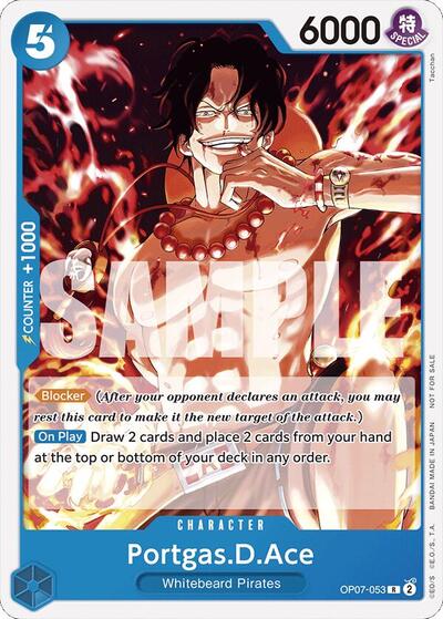 Portgas.D.Ace (Tournament Pack 2024 Oct.-Dec.) #OP07-053 One Piece Promotion Cards