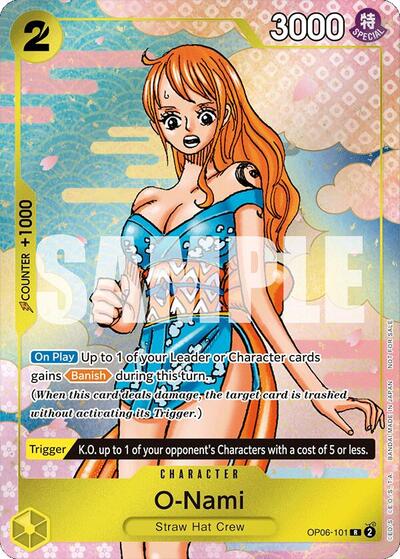 O-Nami (Event Pack Vol. 5) #OP06-101 One Piece Promotion Cards
