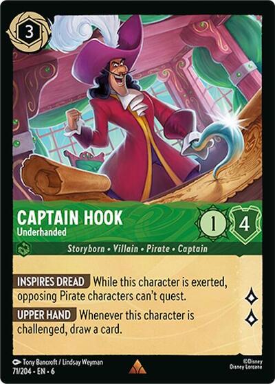 Captain Hook - Underhanded #71 Azurite Sea