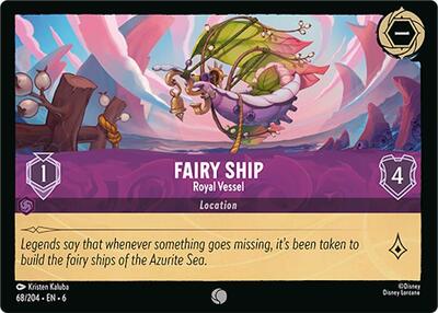Fairy Ship - Royal Vessel #68 Azurite Sea