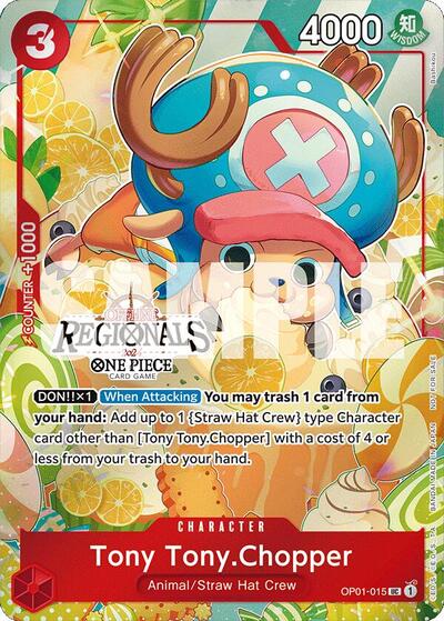 Tony Tony.Chopper (Offline Regional 2024 Vol. 3) #OP01-015 One Piece Promotion Cards