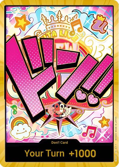 DON!! Card (Uta) (Gold) #promo Premium Booster -The Best-
