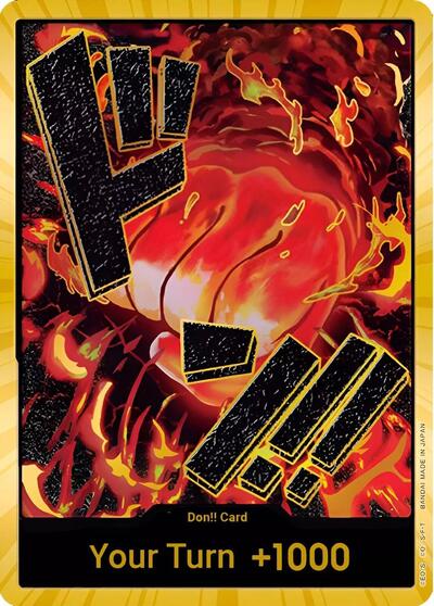 DON!! Card (Sakazuki) (Gold) #promo Premium Booster -The Best-