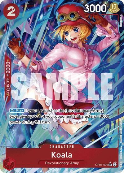 Koala (Alternate Art) #OP05-006 Premium Booster -The Best-