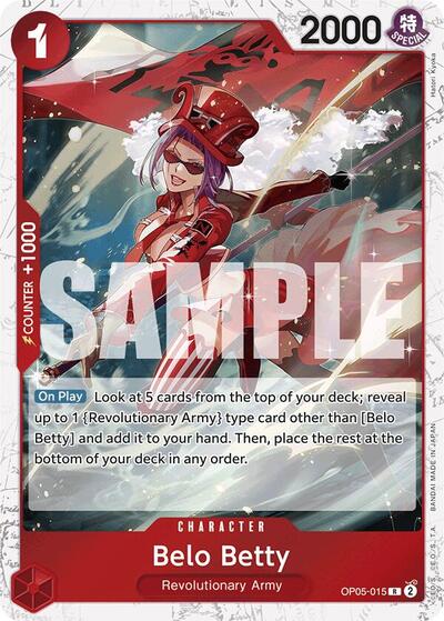 Belo Betty (Jolly Roger Foil) #OP05-015 Premium Booster -The Best-