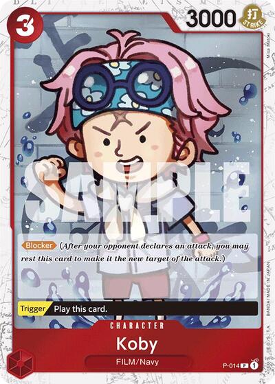Koby (Jolly Roger Foil) #P-014 Premium Booster -The Best-
