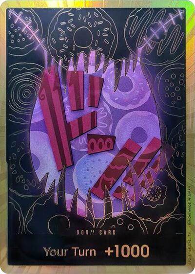 DON!! Card (Katakuri) (Gold) #promo Premium Booster -The Best-