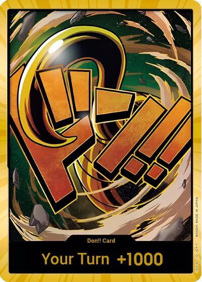 DON!! Card (Crocodile) (Gold) #promo Premium Booster -The Best-