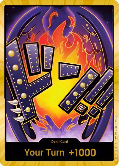 DON!! Card (King) (Gold) #promo Premium Booster -The Best-