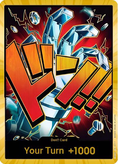 DON!! Card (Eustass "Captain" Kid) (Gold) #promo Premium Booster -The Best-