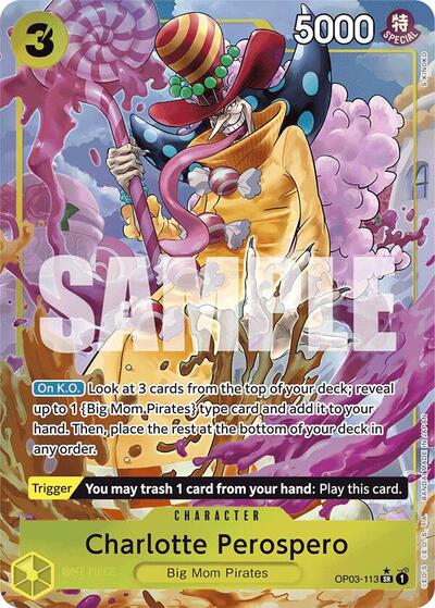Charlotte Perospero (Alternate Art) #OP03-113 Premium Booster -The Best-