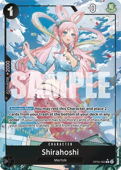 Shirahoshi (OP05-082) (Full Art) #OP05-082 Premium Booster -The Best-