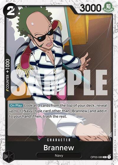 Brannew (Jolly Roger Foil) #OP03-089 Premium Booster -The Best-