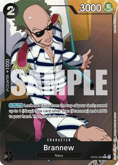 Brannew (Full Art) #OP03-089 Premium Booster -The Best-