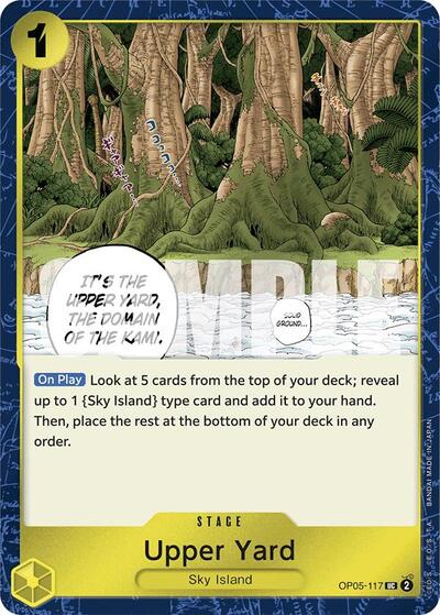Upper Yard (Jolly Roger Foil) #OP05-117 Premium Booster -The Best-