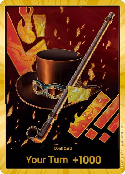 DON!! Card (Sabo) (Gold) #promo Premium Booster -The Best-