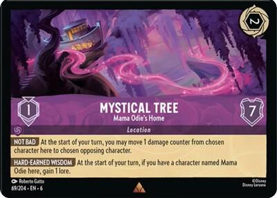 Mystical Tree - Mama Odie's Home #69 Azurite Sea