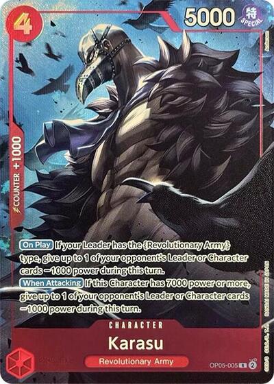 Karasu (Premium Card Collection -Best Selection Vol. 2-) #OP05-005 One Piece Promotion Cards