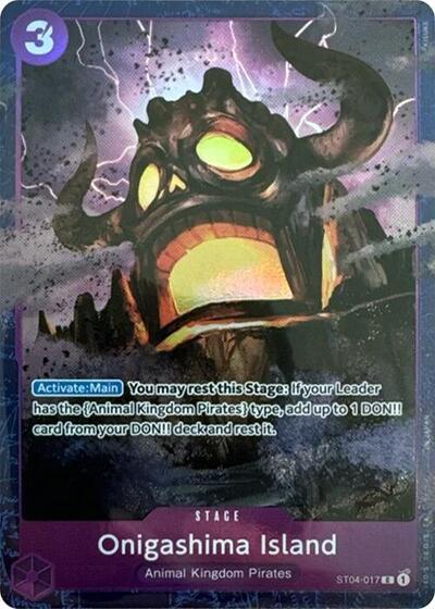 Onigashima Island (Premium Card Collection -Best Selection Vol. 2-) #ST04-017 One Piece Promotion Cards