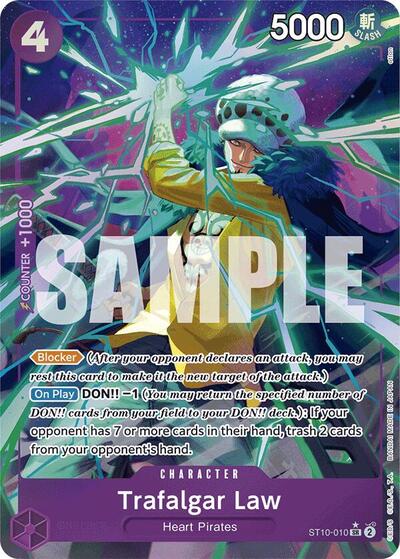 Trafalgar Law (ST10-010) (Alternate Art) #ST10-010 Premium Booster -The Best-