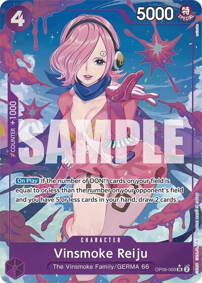 Vinsmoke Reiju (OP06-069) (Alternate Art) #OP06-069 Premium Booster -The Best-