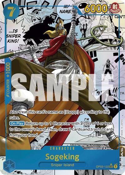 Sogeking (Manga) #OP03-122 Premium Booster -The Best-