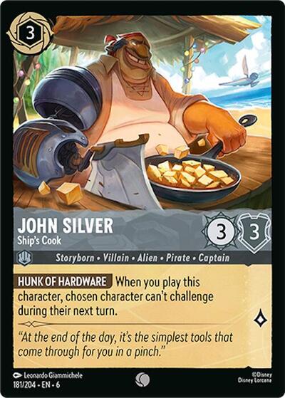 John Silver - Ship's Cook #181 Azurite Sea