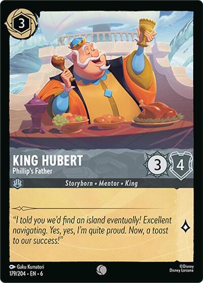 King Hubert - Phillip's Father #179 Azurite Sea