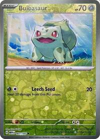 Bulbasaur (Reverse Cosmos Holo) #1 Miscellaneous Cards & Products