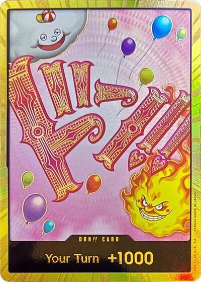 DON!! Card (Big Mom) (Gold) #promo Premium Booster -The Best-