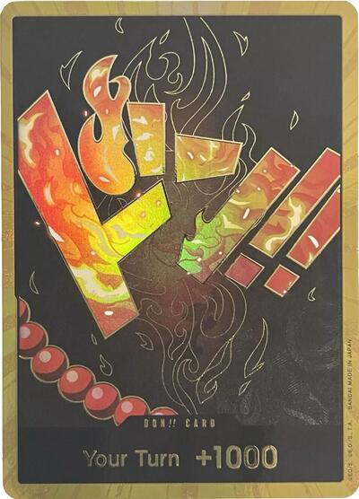 DON!! Card (Ace) (Gold) #promo Premium Booster -The Best-