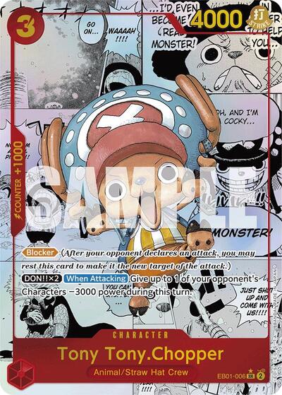 Tony Tony.Chopper (EB01-006) (Manga) #EB01-006 Premium Booster -The Best-