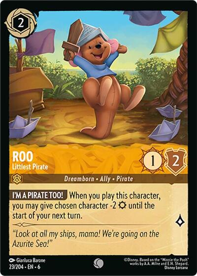 Roo - Littlest Pirate #23 Azurite Sea
